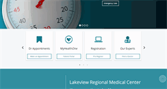 Desktop Screenshot of lakeviewregional.com